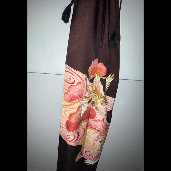 Vintage Silk Japanese Kimono (Size Large- XLarge) - Picture 6 of 6